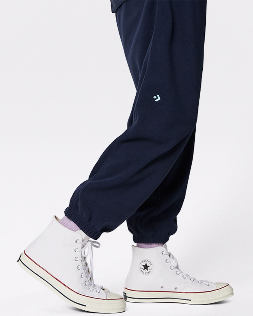 Pantaloni Barbati Converse Counter Climate Fleece Obsidienne | RO IWPDK806